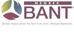 BANT Member. British Association for Nutrition and Lifestyle Medicine